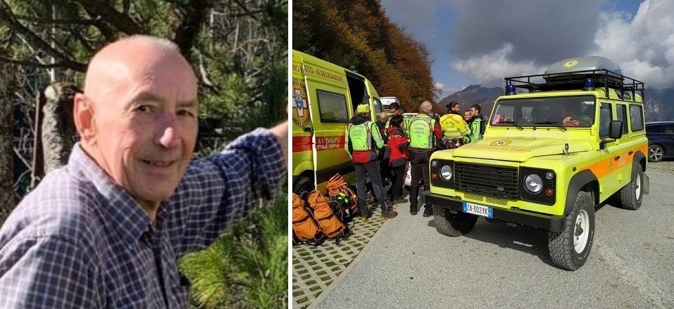E' stato trovato morto il 78enne uscito per una camminata e non rientrato più a casa